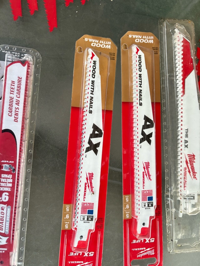 Milwaukee Diablo Sawzall Blades - photo 3