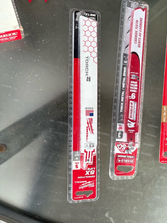 Milwaukee Diablo Sawzall Blades - photo 4