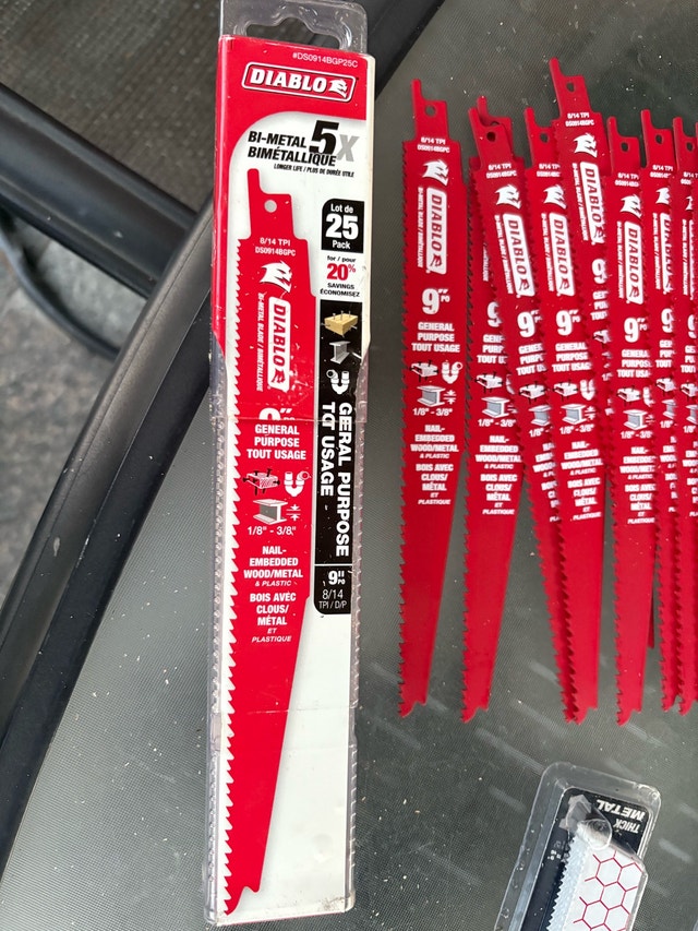 Milwaukee Diablo Sawzall Blades - photo 5