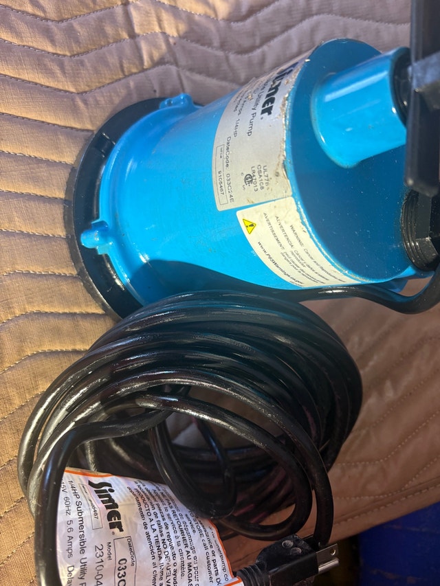 Simer Utility Pump - photo 2