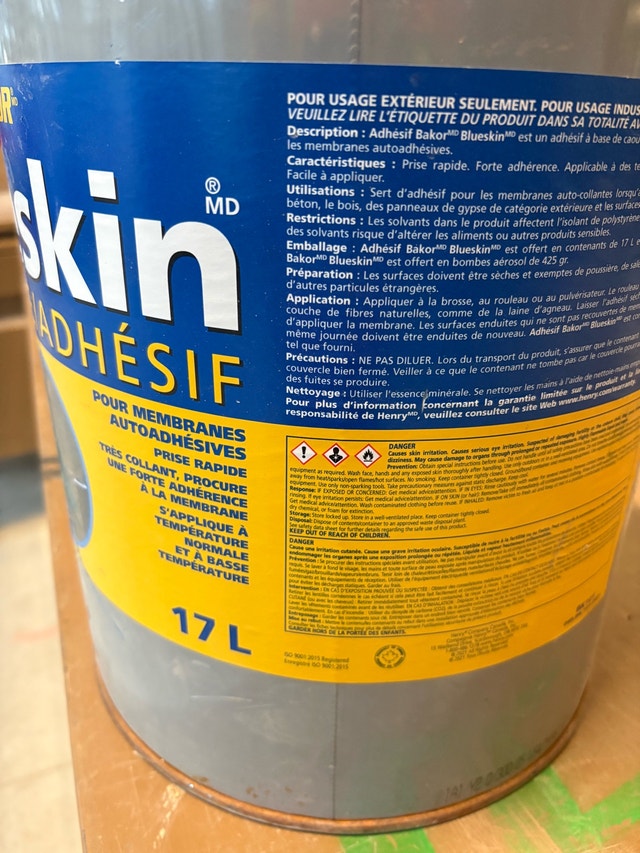 Bakor Blueskin Adhesive - photo 2