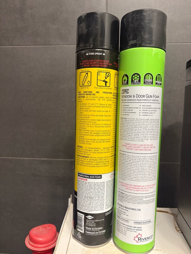 Perfect Seal & 2Spec Foam