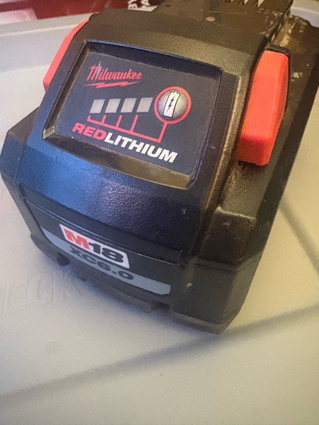 Milwaukee M18 XC6.0 Battery