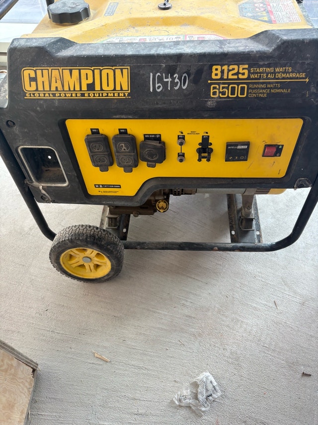 Champion 8125/6500-Watt Generator - photo 3