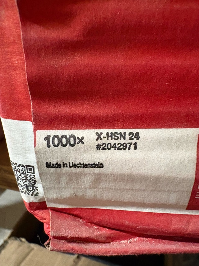 Hilti X-HSN 24 Fasteners - photo 2