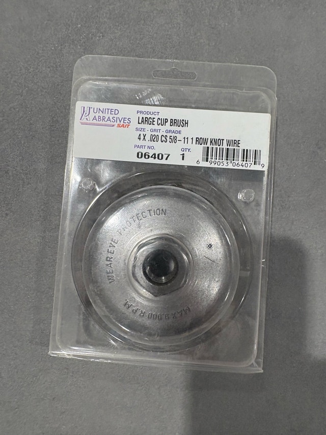 United Abrasives Cup Brush