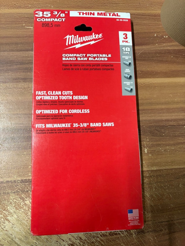 Milwaukee Band Saw Blades - photo 2