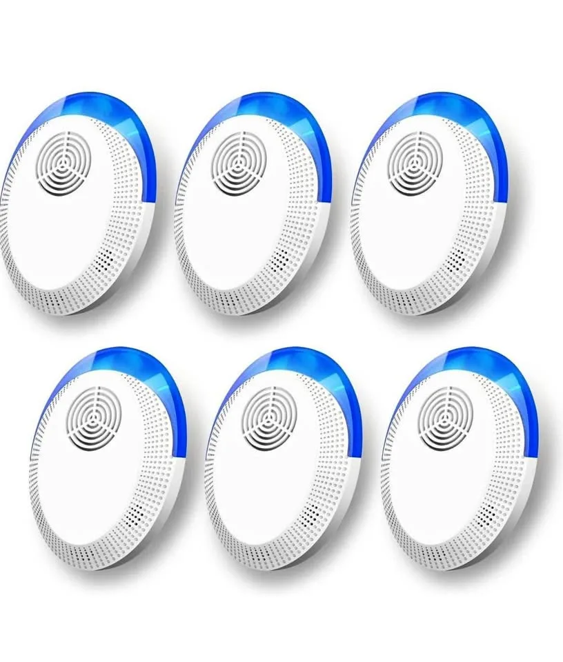 Ultrasonic Pest Repeller Mouse Repellent Plug-in Spider (6packs) thumbnail