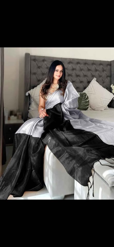 Dual Shade Pure Soft Tissue Saree - photo 5