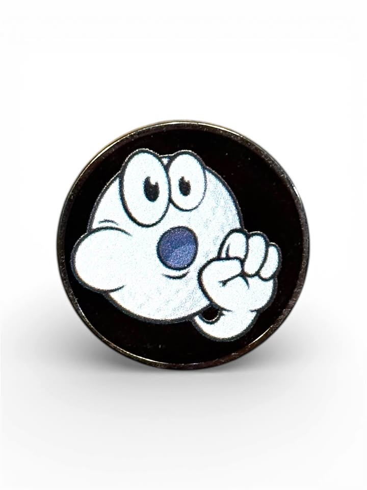 Funny novelty golf ball marker