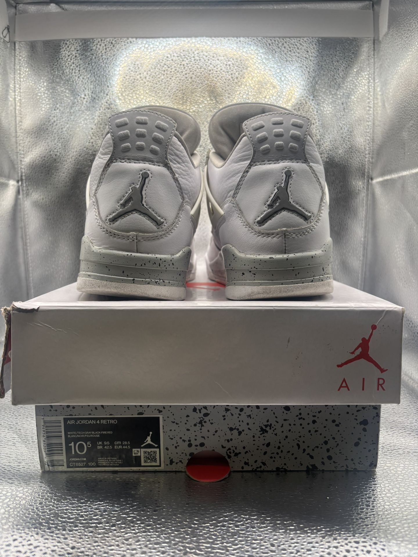 Air Jordan 4 White Oreo - photo 5