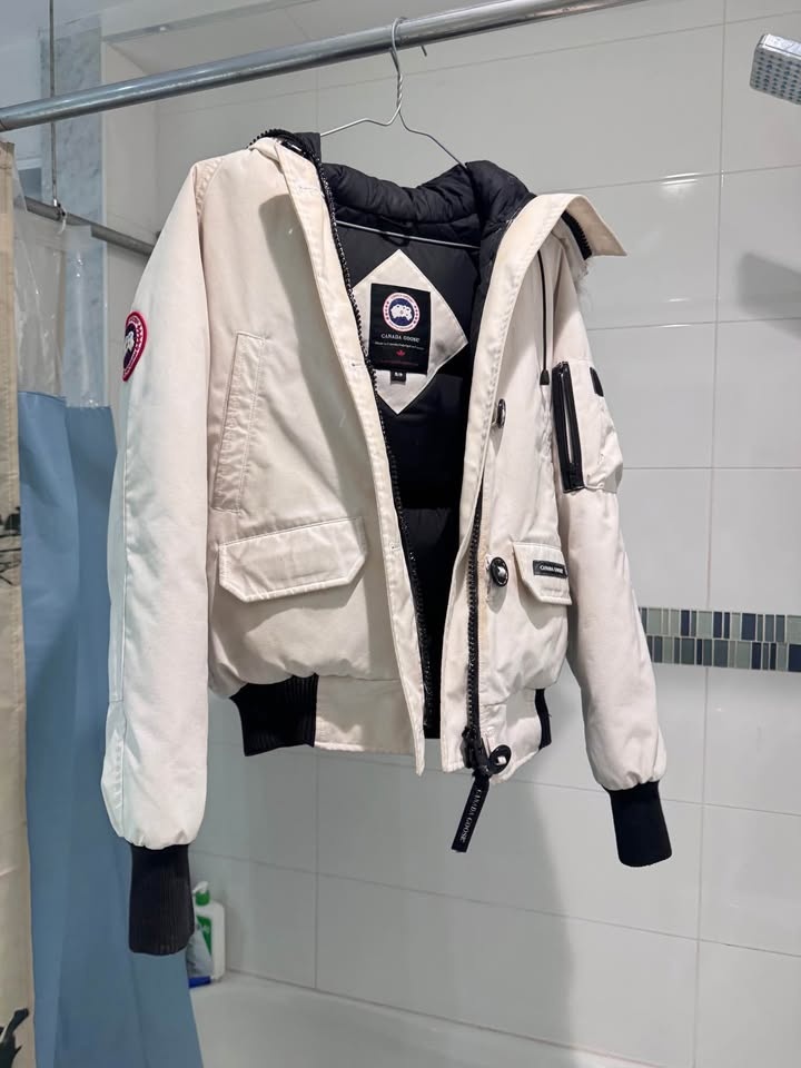 White Canada Goose Chilliwack Bomber Jacket - photo 5