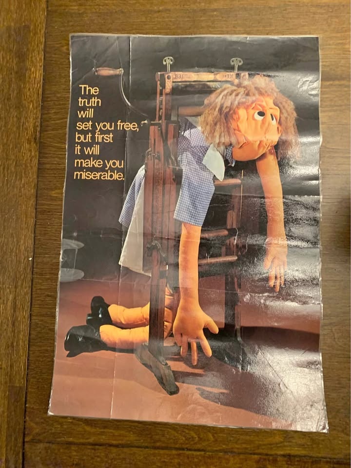 Vintage Muppets Poster
