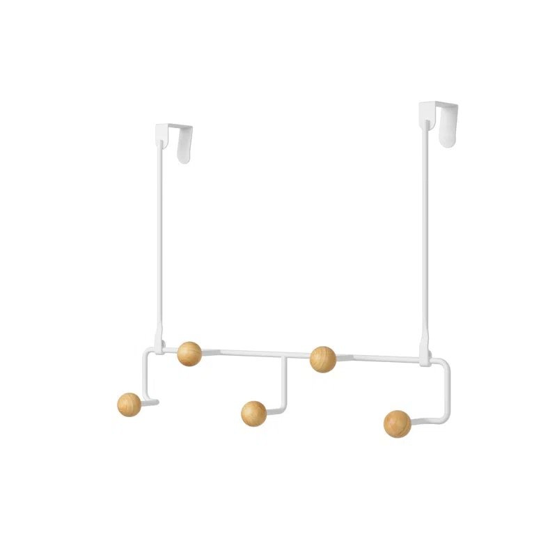 Estique Over-the-Door 5-Hook Coat Rack