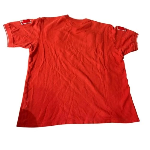 Fila x Ferrari Vintage Y2K Embroidered Tee Men's Large🏎️🏁❤️✨ - photo 4