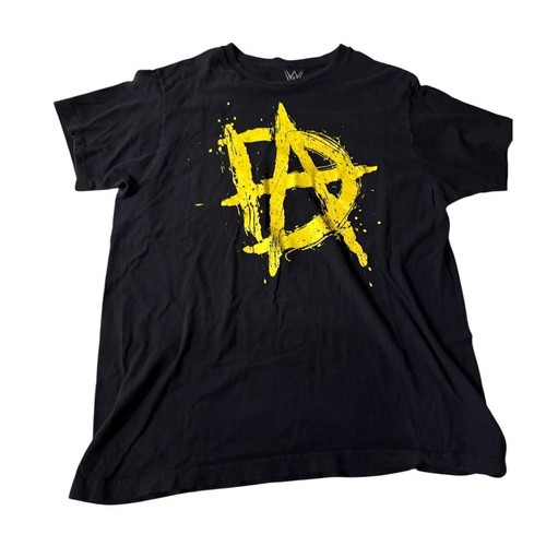 WWE Ripple Junction Dean Ambrose Logo Men's Large Black T-Shirt - photo 2