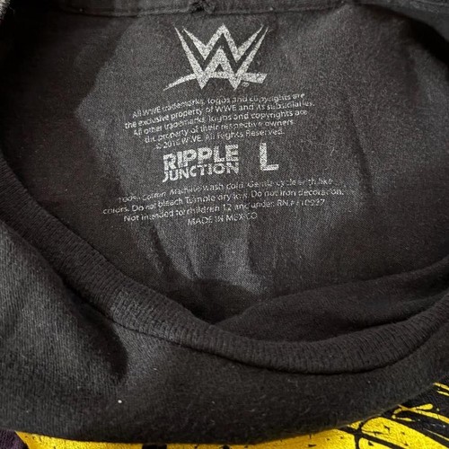 WWE Ripple Junction Dean Ambrose Logo Men's Large Black T-Shirt - photo 4