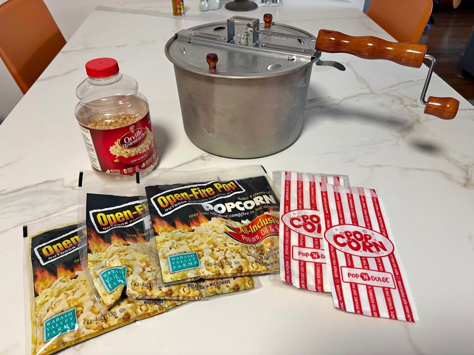 Popcorn Movie Night Set