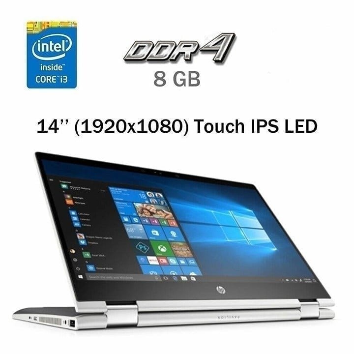 HP Pavilion x360 14" 2-in-1 Touchscreen Laptop - photo 2