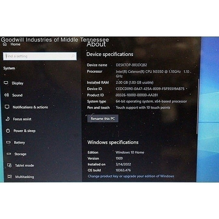 Lenovo Ideapad Flex 4-1130 - 11.6" Touch Laptop - photo 2