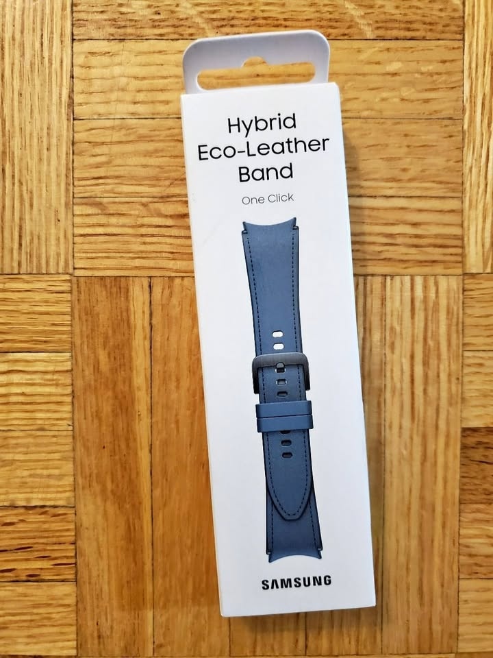 Samsung Hybrid Leather Band for Galaxy Watch - Indigo