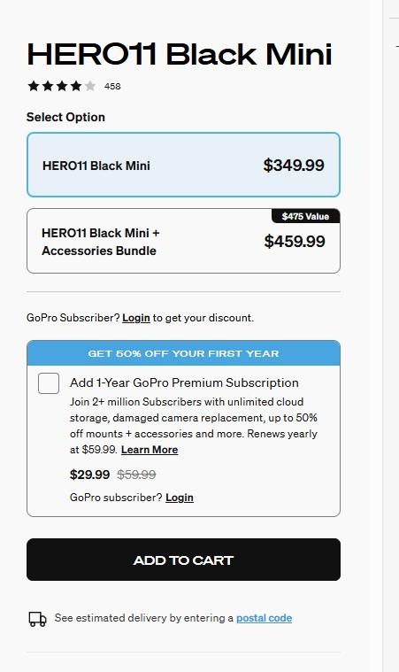GoPro HERO11 Black Mini - Brand New - photo 4