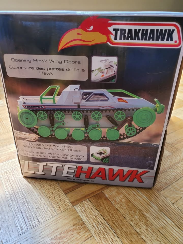 LiteHawk TrakHawk RC Tank- White/Green - photo 4