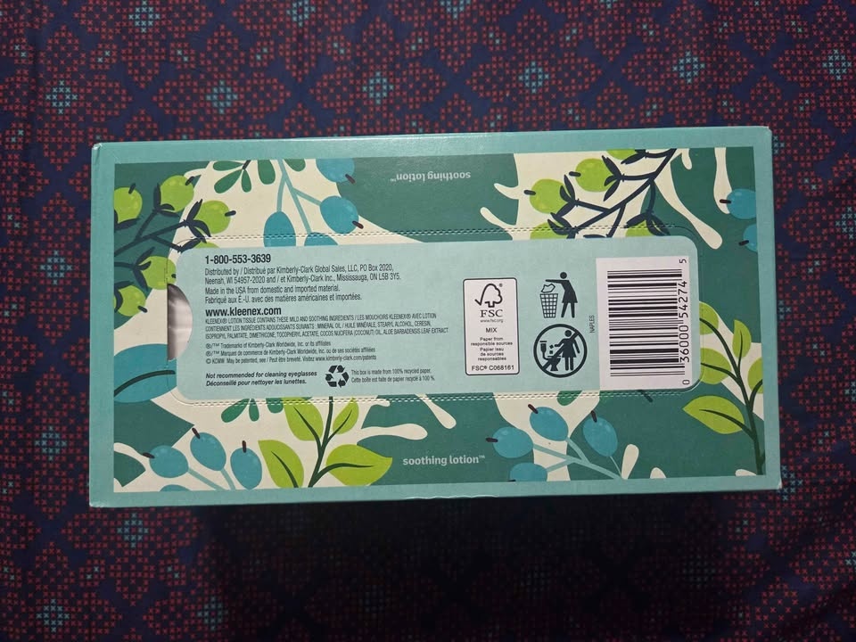 Kleenex soothing lotion brand tissue - photo 3