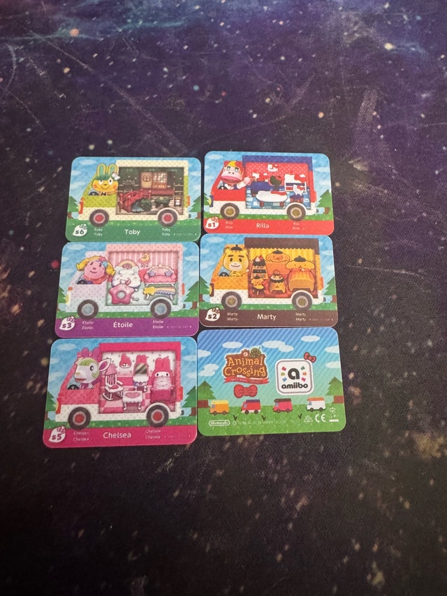 Animal Crossing Amiibo Cards