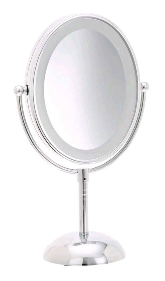 Conair Lighted Makeup Mirror, LED Vanity Mirror, Double - photo 5