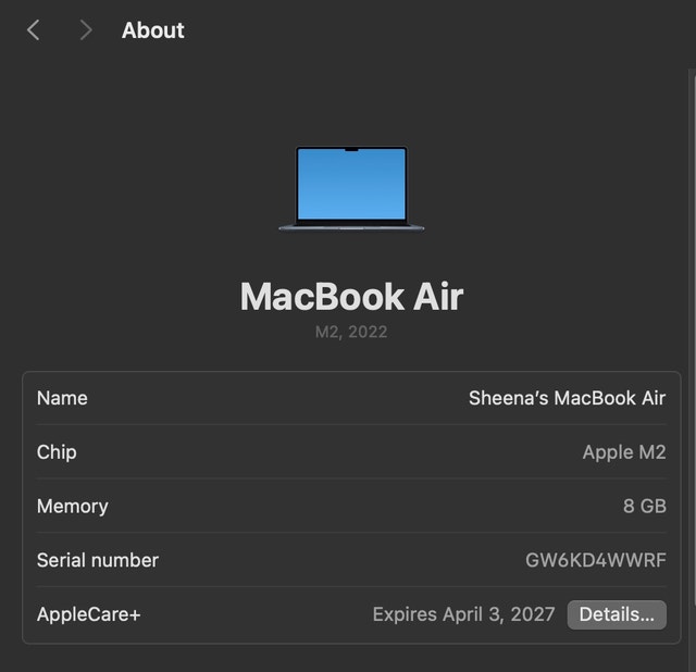 Apple MacBook Air M2 13.6” Midnight – 8GB RAM / 256GB SSD - photo 2