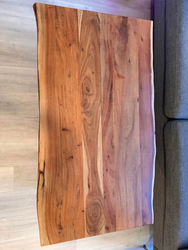 Structube RENO Solid Acacia Wood Coffee Table - photo 4