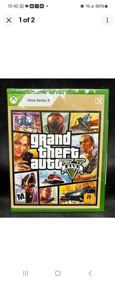 GTA V Grand Theft Auto 5 (Xbox Series X) BRAND NEW