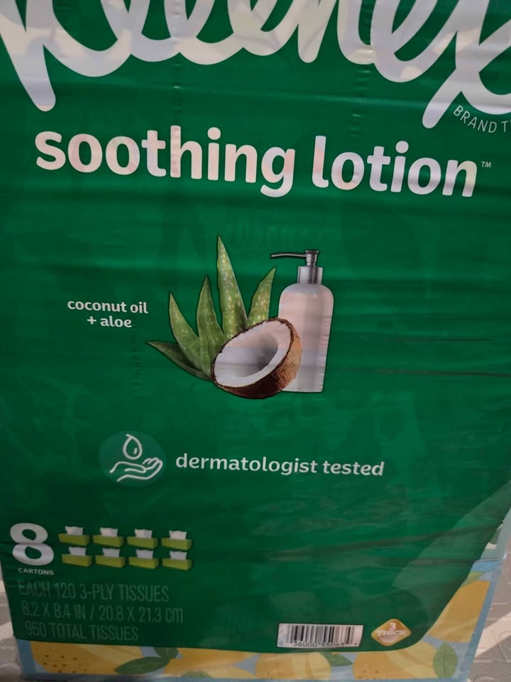 Kleenex soothing lotion brand tissue - photo 3