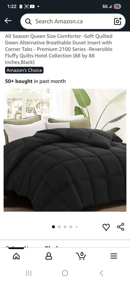 Brand New Queen Size Comforter - photo 2