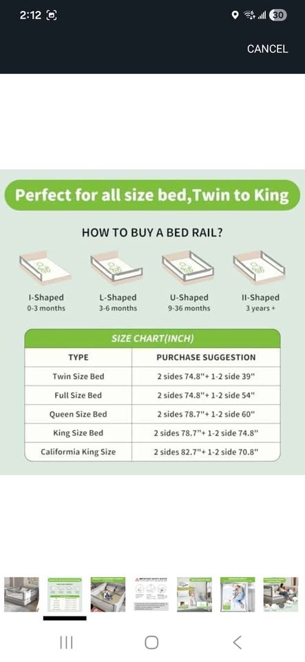 Brand new 3 Pack Bed Rails - photo 3