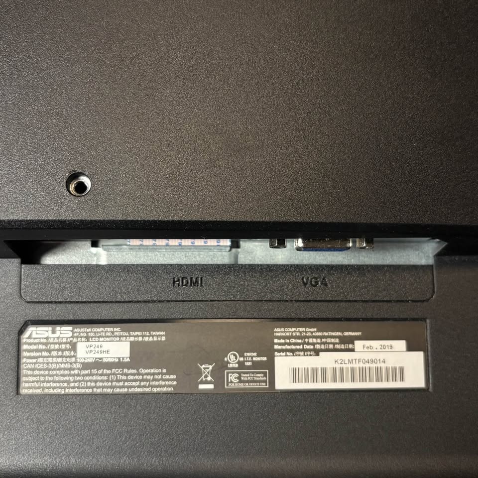 ASUS 24-inch Monitor - VP249HE - photo 3