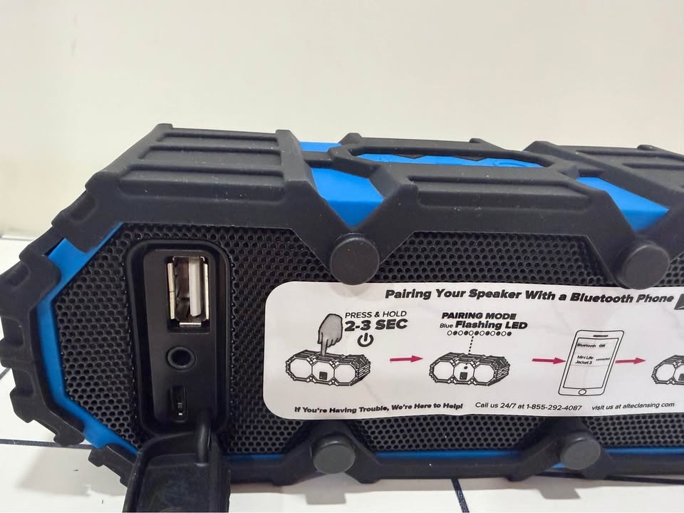 Altec Lansing Mini LifeJacket 3 Bluetooth Speaker - photo 4