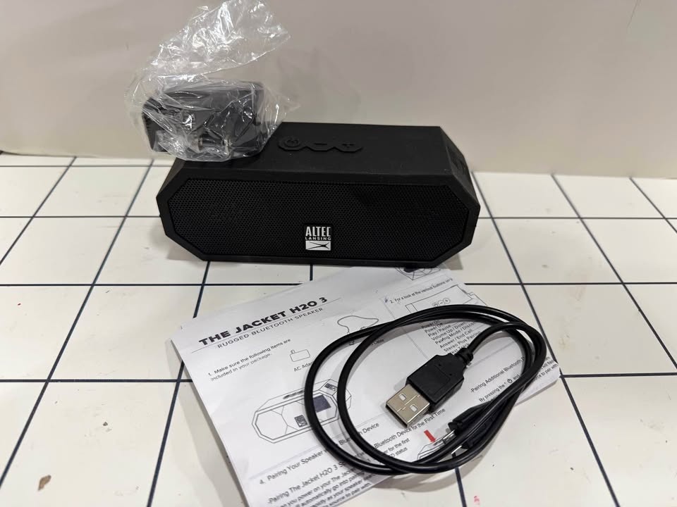 Altec Lansing Jacket H2O 3 rugged Bluetooth speaker