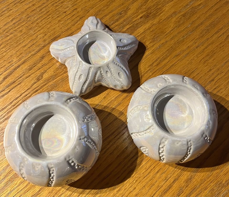 3 Candle Holders