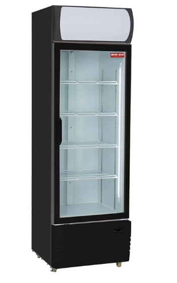 NEW AIR SINGLE GLASS DOOR MERCHANDISE FRIDGE