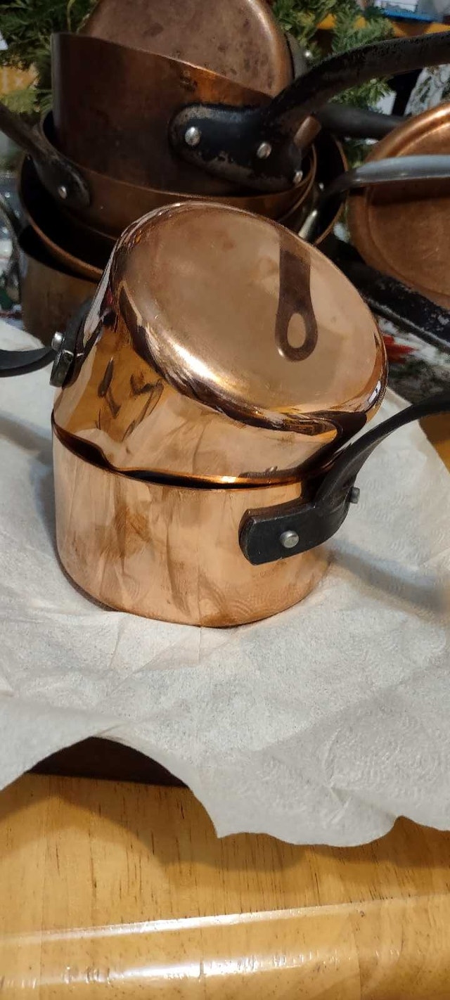 COPPER POTS BRAND NEW BAIMALU OF FRANCE - photo 4