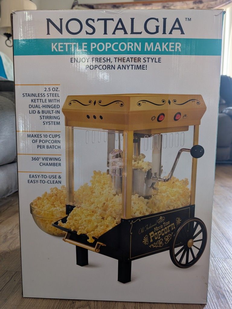 Nostalgic Popcorn Maker