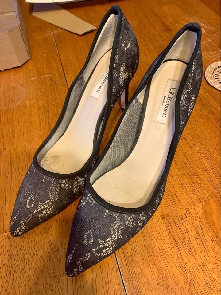 Lace High Heels