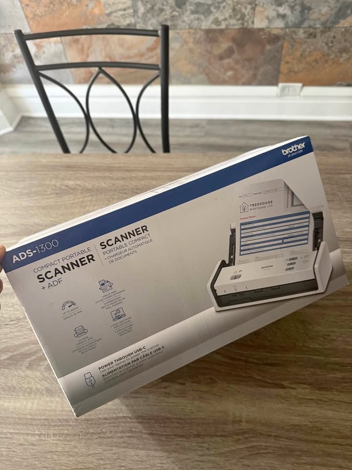 Compact portable scanner
