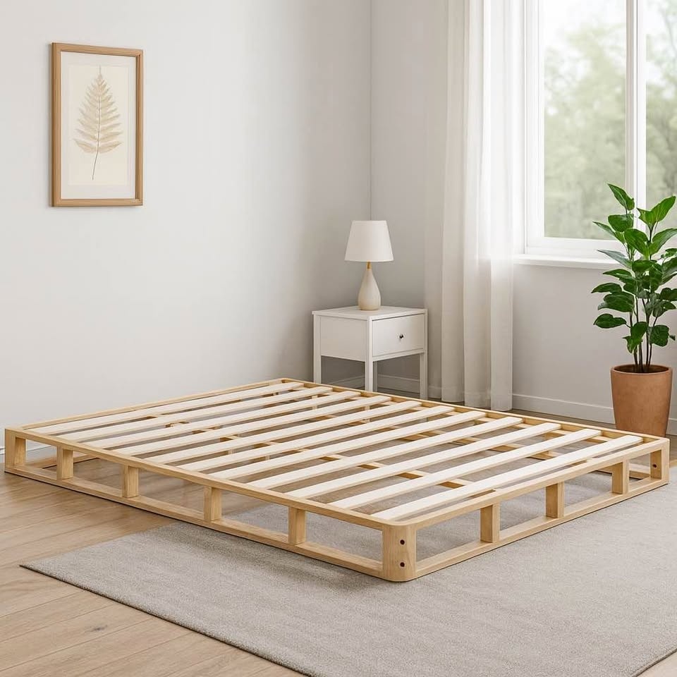 Full/Double Wood Platform/Box Spring Replacement- BRAND NEW