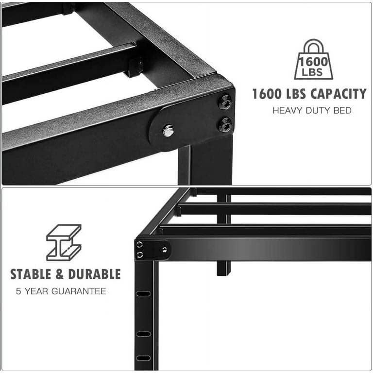 Queen Heavy Duty Metal Platform Bed - BRAND NEW - photo 4