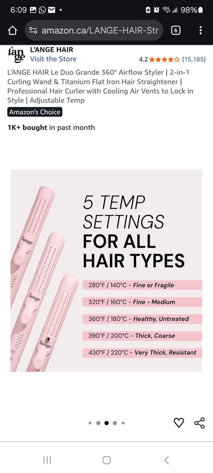 Lange duo 360° Air flow styler - photo 4