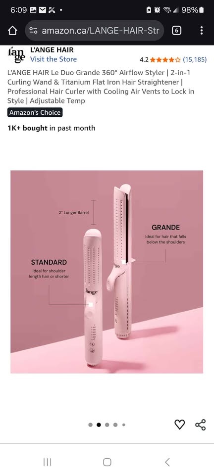 Lange duo 360° Air flow styler - photo 5