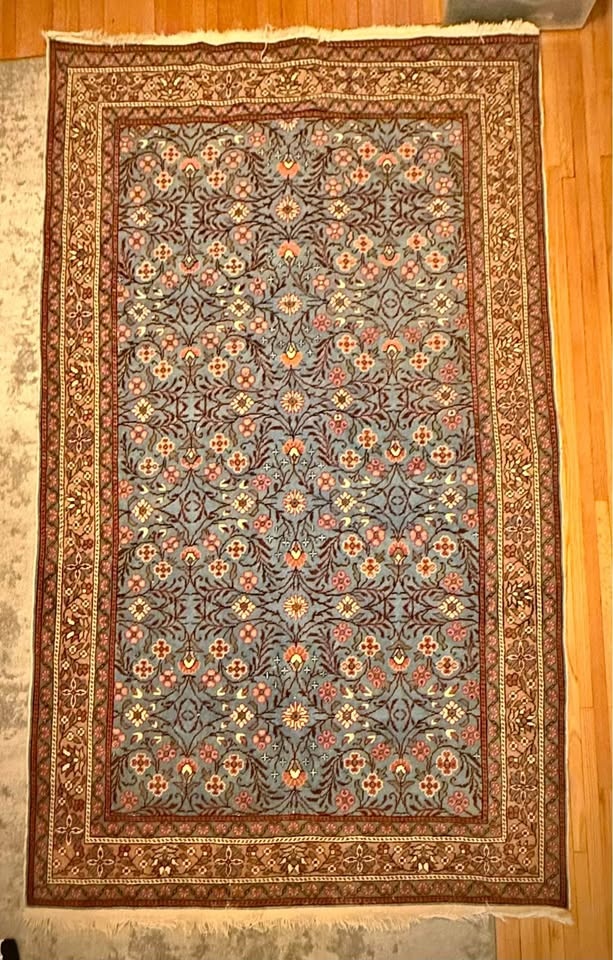 Authentic Handwoven Persian Rug (90”x 57”)